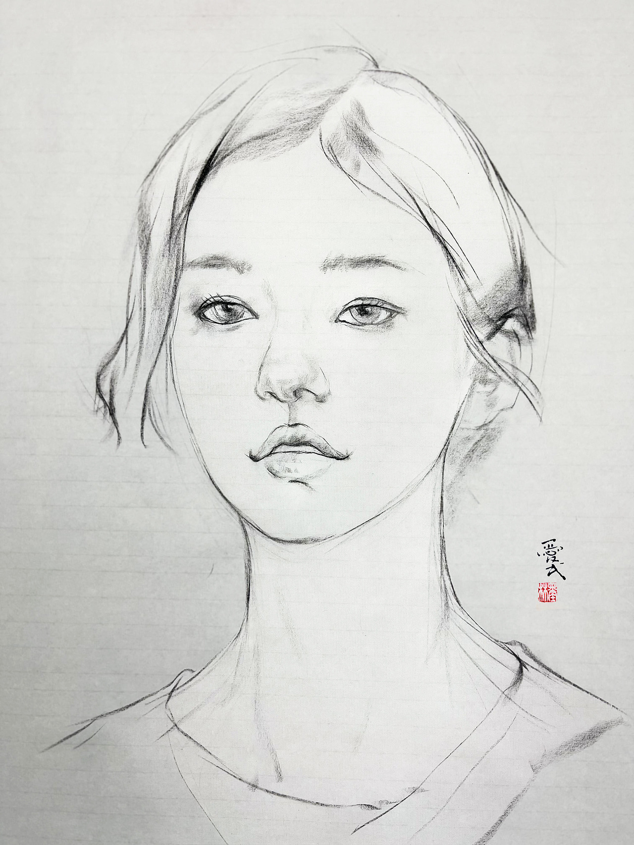 写意人物画（图ZMzA1MTIwNTA0） - 绘画 - 站酷设计师墨林人物画原创素材 - 站酷ZCOOL