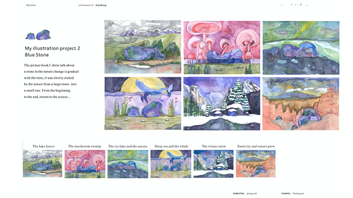 插画首饰｜用插画绘本来述说首饰的故事（大学毕设）（图ZMzEzMTI4MDc2） - 绘本 - 站酷设计师ZiQi喵原创素材 - 站酷ZCOOL