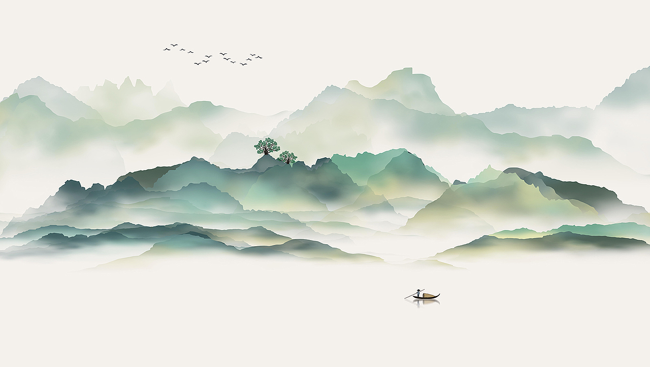 悠悠山水，岁月绵长（图ZMzQ0MDg5NjY0） - 其他平面 - 站酷设计师shelly雪原创素材 - 站酷ZCOOL
