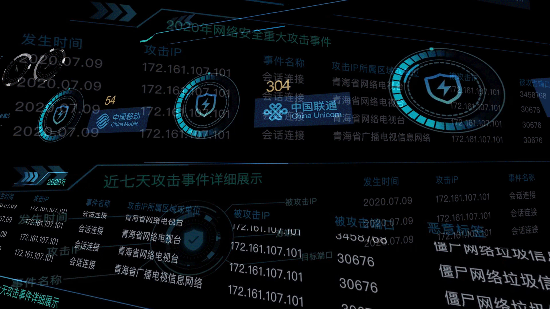 大数据可视化大屏（图ZMzExOTUxNTk2） - 交互/UE - 站酷设计师吉视感原创素材 - 站酷ZCOOL