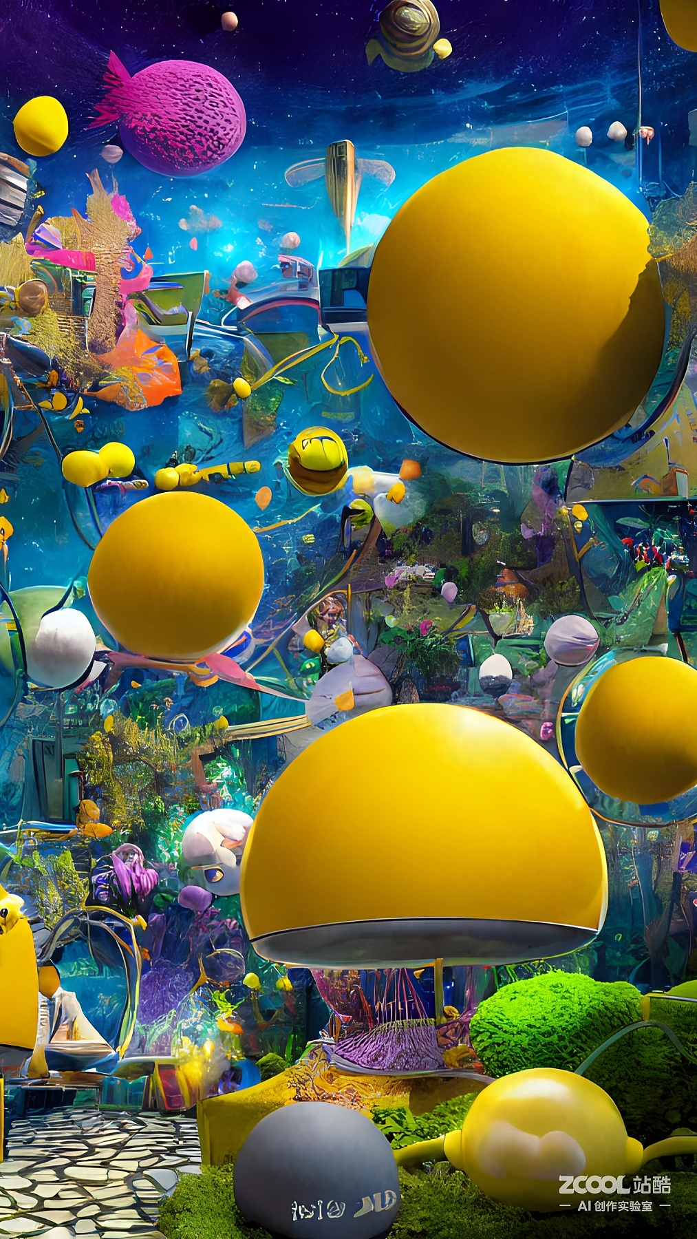 #AI创作实验室#【黄海绵的科技城】【高清版】