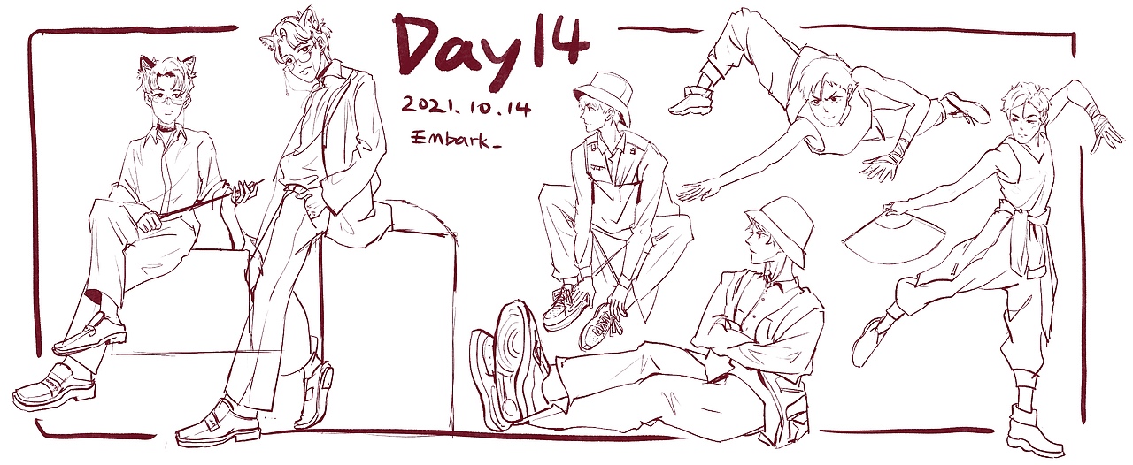 速写60天挑战第六期