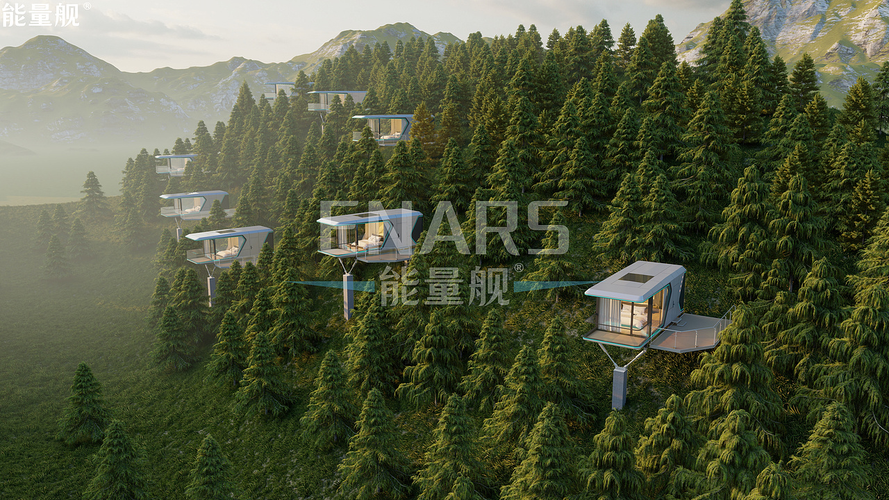 没有公摊就是香，看看吊装落地就能入住的太空舱住宅！