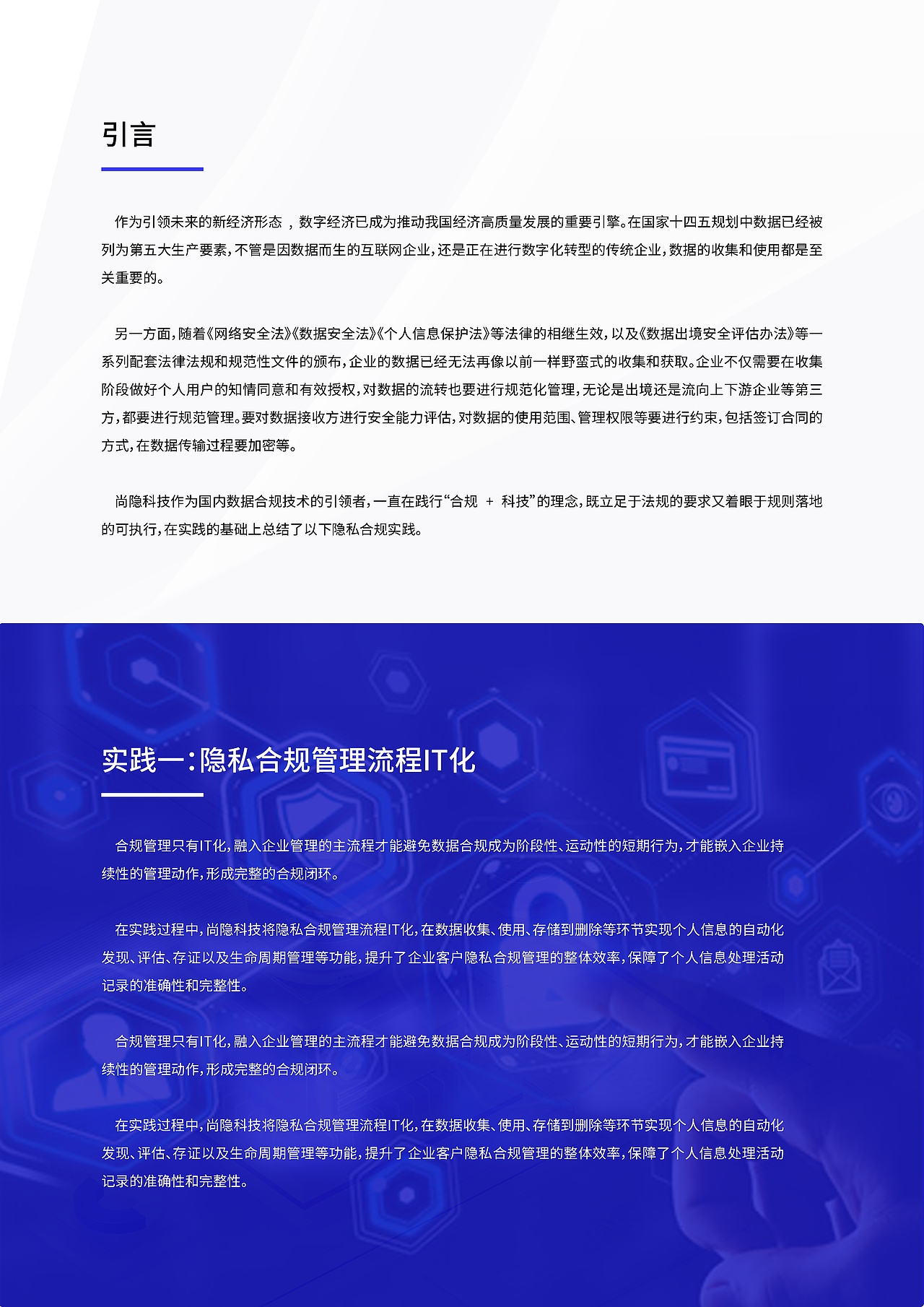 隐私合规实践 白皮书