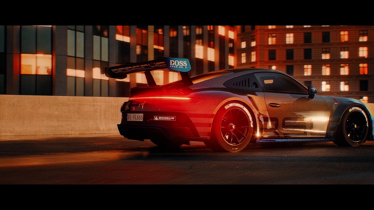 911_GT3_CUP UE5（图ZMzAwOTg1OTky） - 机械/交通 - 站酷设计师real_franklee原创素材 - 站酷ZCOOL