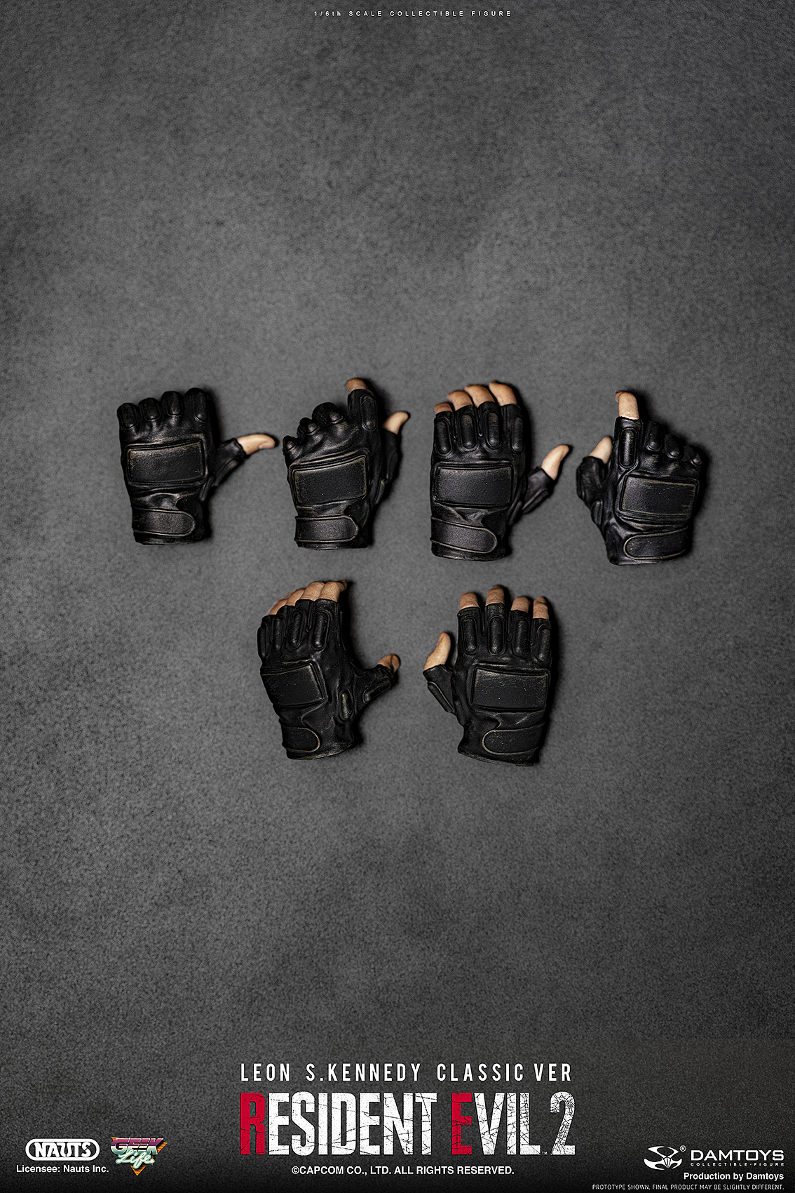 NAUTS x DAMTOYS 1/6《生化危机2》 里昂.S.肯尼迪