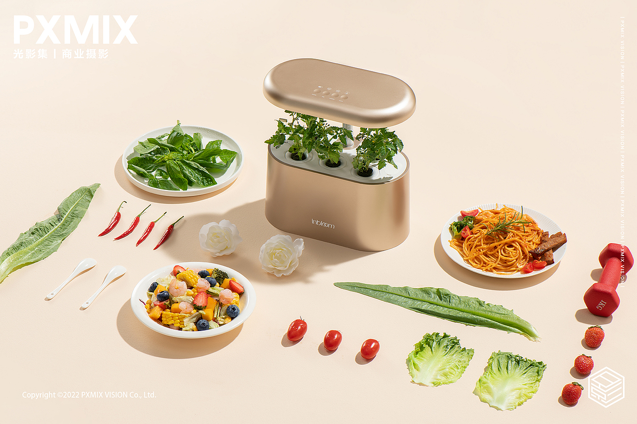 小家电摄影丨水培机 x 光影集 PXMIX(图ZMzI1MzExNjQw) - 产品摄影 - 站酷设计师光影集原创素材 - 站酷ZCOOL