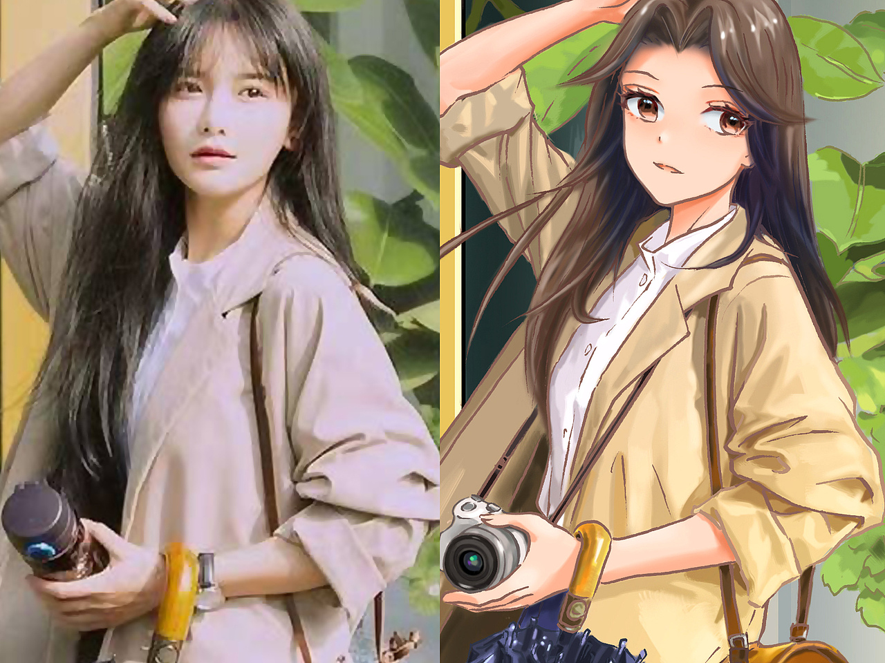 如何把照片转换为二次元（图ZMzIxOTkyNjI0） - 艺术插画 - 站酷设计师丘悦原创素材 - 站酷ZCOOL