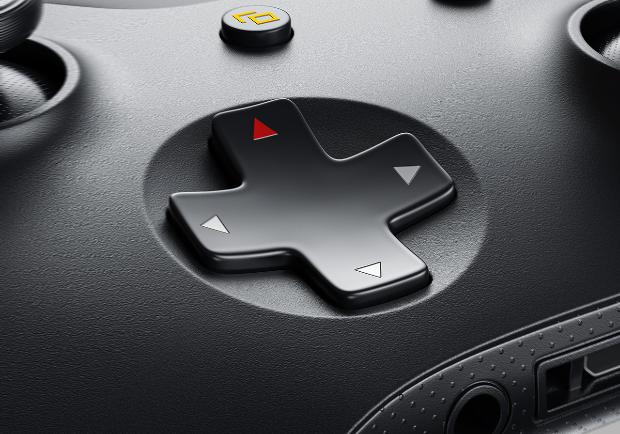 游戏手柄渲染  keyshot渲染