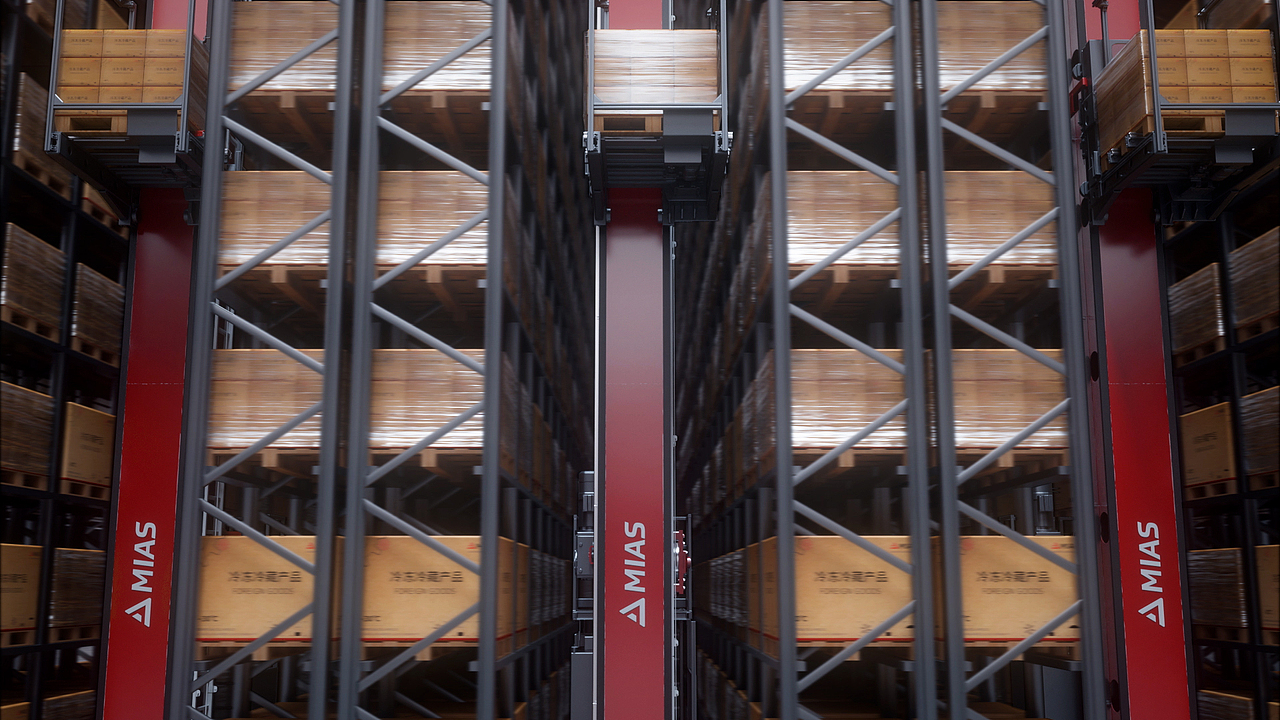 机械设备动画-堆垛机模拟（图ZMzM1ODg1MDY0） - 动画/影视 - 站酷设计师李洋_LY原创素材 - 站酷ZCOOL