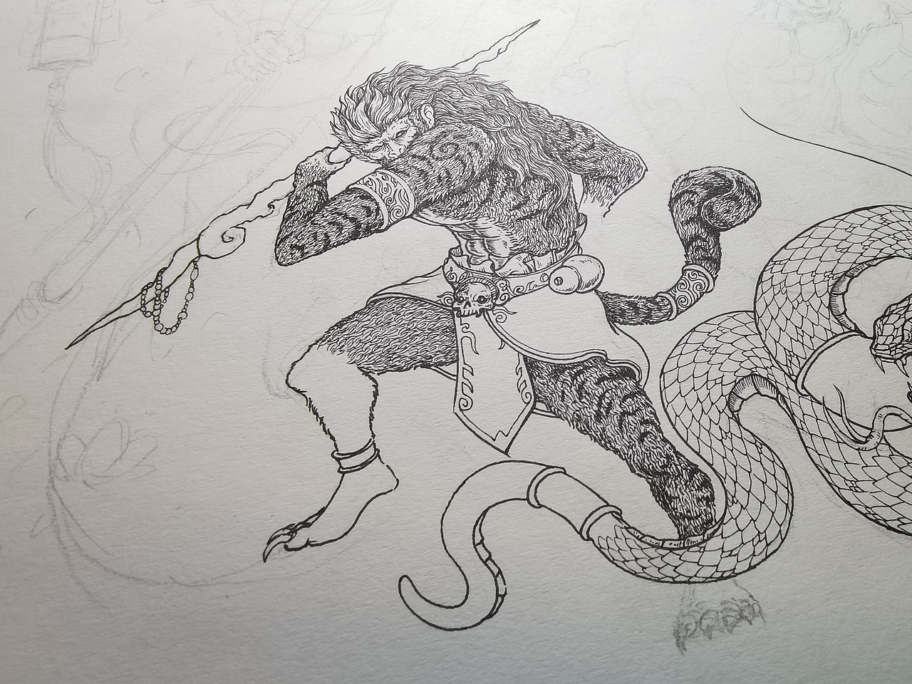 2024.04.14毣柞山海-北山经-边春山-山神