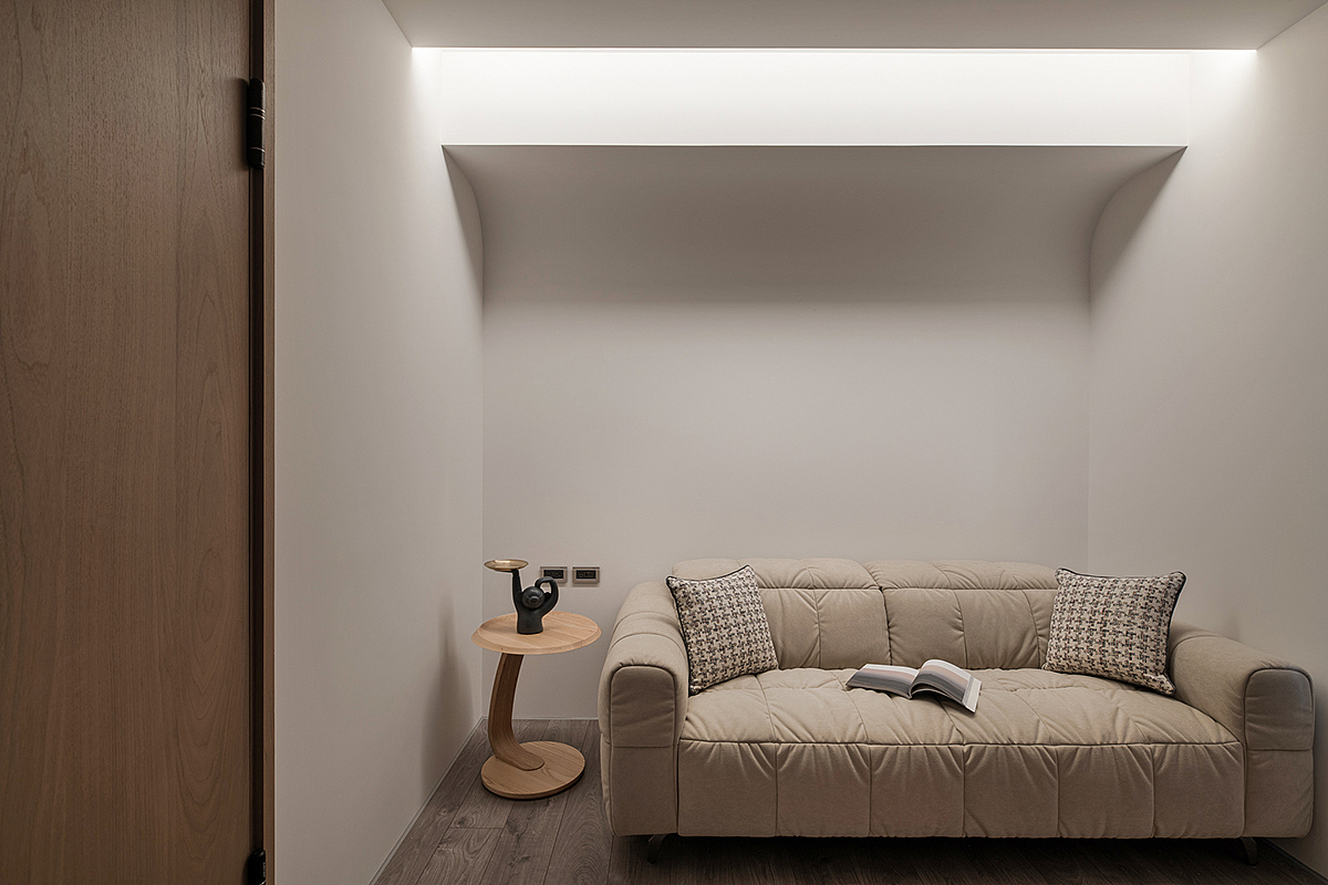 家装设计案例鉴赏——现代简约风度假感三居室