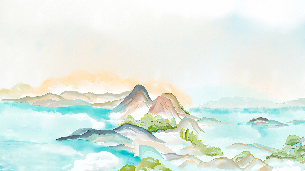 煙雨江南（圖ZMzEwMjcxMTcy） - 商業(yè)插畫 - 站酷設(shè)計(jì)師一個水瓶原創(chuàng)素材 - 站酷ZCOOL