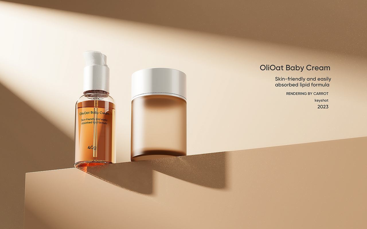 KeyShot 渲染-美妝篇（圖ZMzM2MTkzNjY4） - 產(chǎn)品 - 站酷設(shè)計師胡蘿卜湯原創(chuàng)素材 - 站酷ZCOOL