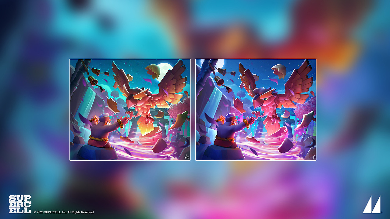 Clash Royale Key Art | Phoenix