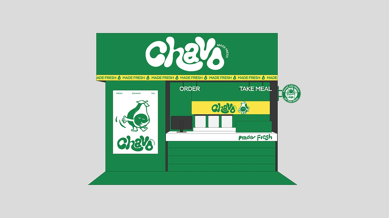 新加坡果茶Chavo品牌设计｜Made Fresh！