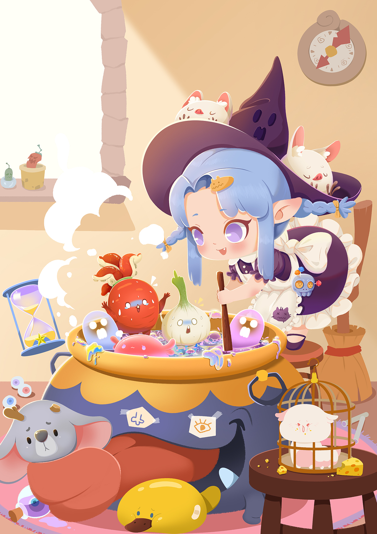 年度总结（图ZMzYxOTg4OTQ0） - 商业插画 - 站酷设计师老橙子啊原创素材 - 站酷ZCOOL