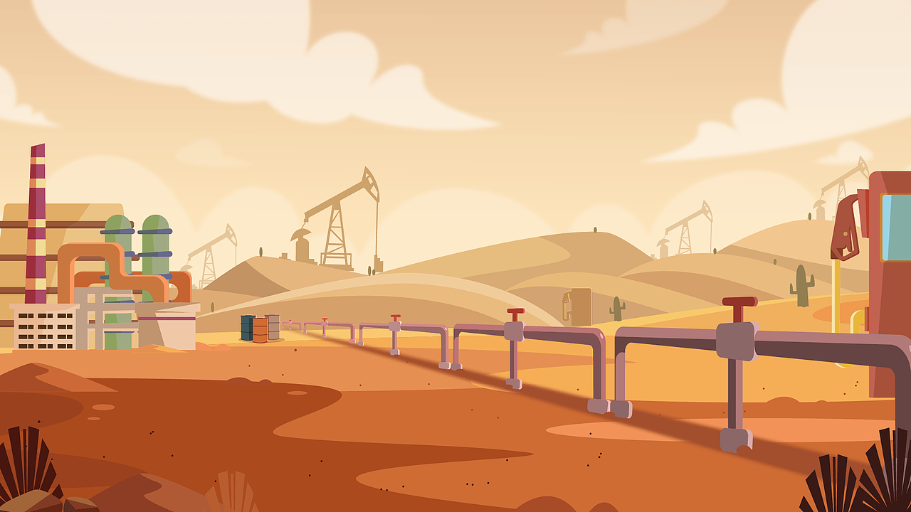 矢量动画场景(卡通插画)