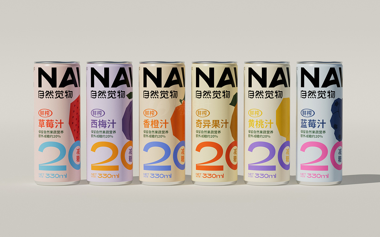 NAWAKE自然觉物鲜榨果汁-寻觅自然好味丨品牌包装全案（图ZMzE2ODkxMDc2） - 包装 - 站酷设计师Art_aden原创素材 - 站酷ZCOOL