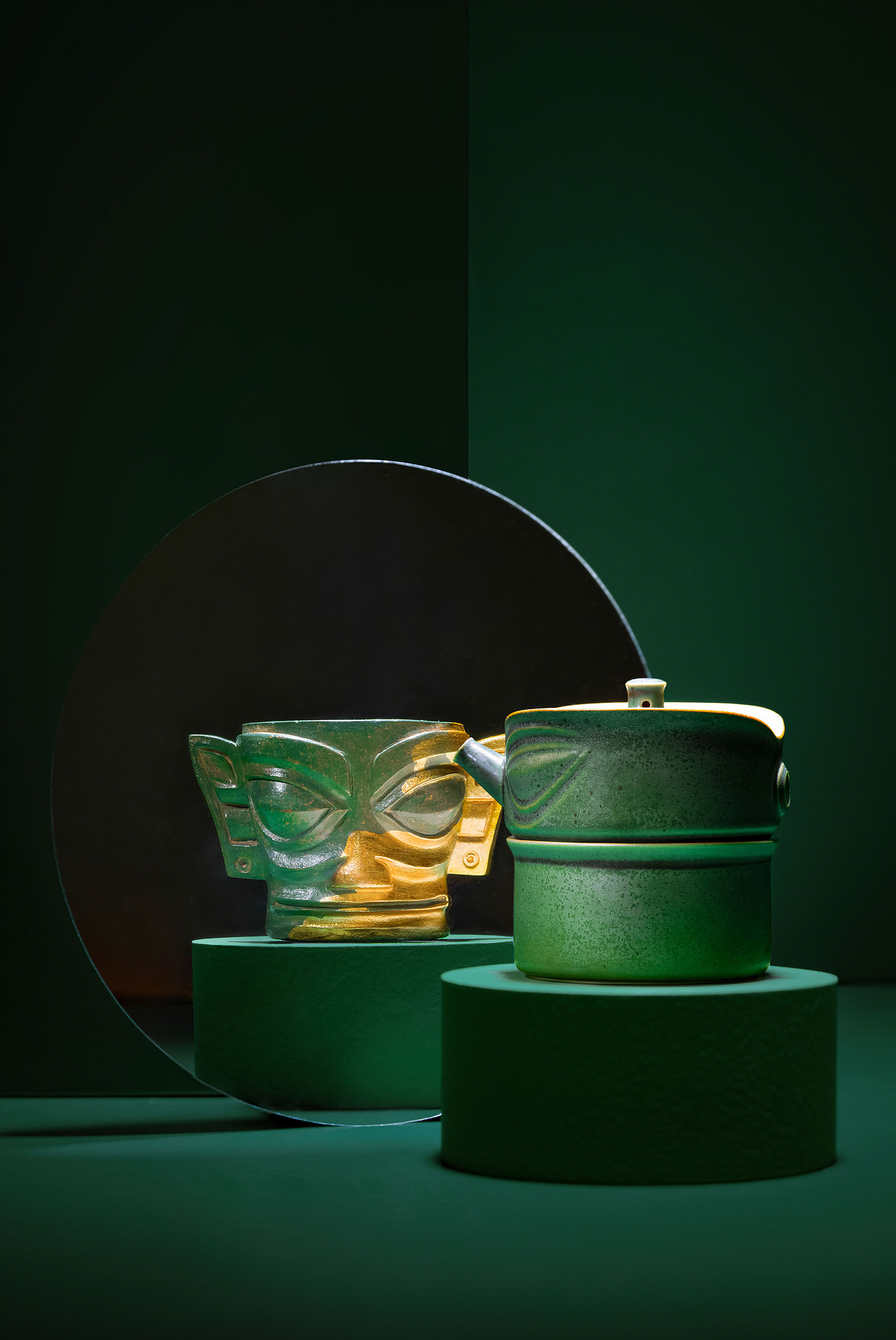 茶·致敬三星堆文化（图ZMzIxNTEwNDAw） - 产品摄影 - 站酷设计师古为今原创素材 - 站酷ZCOOL