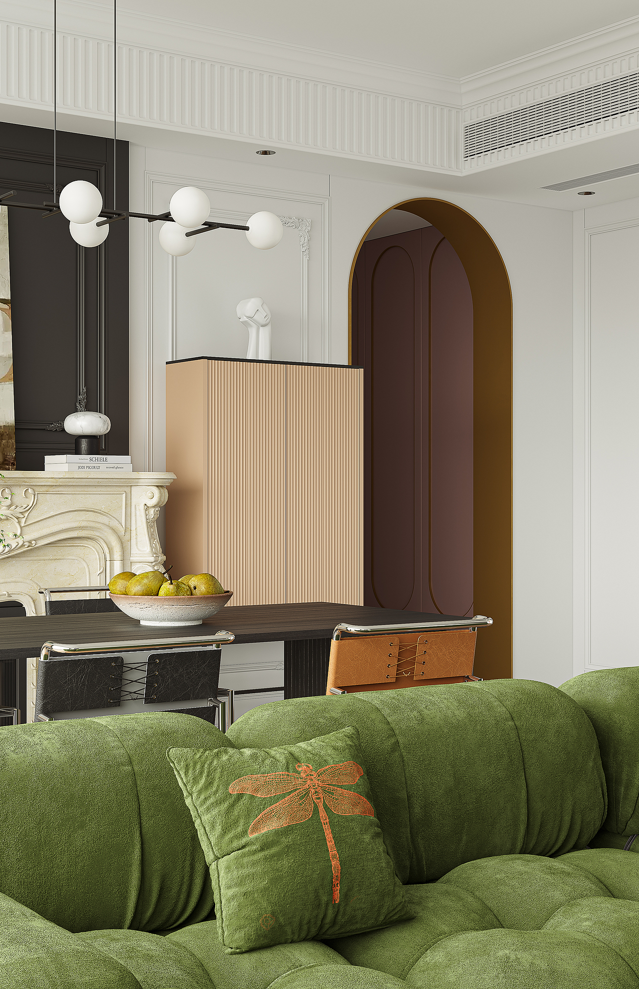 UU空间设计:简约法式的浪漫