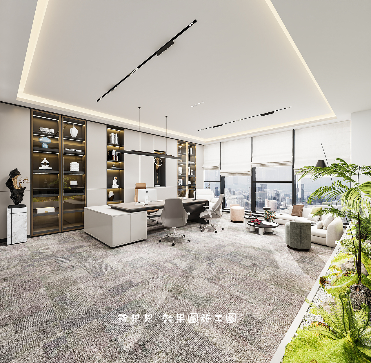 办公室装修,高效与舒适并存