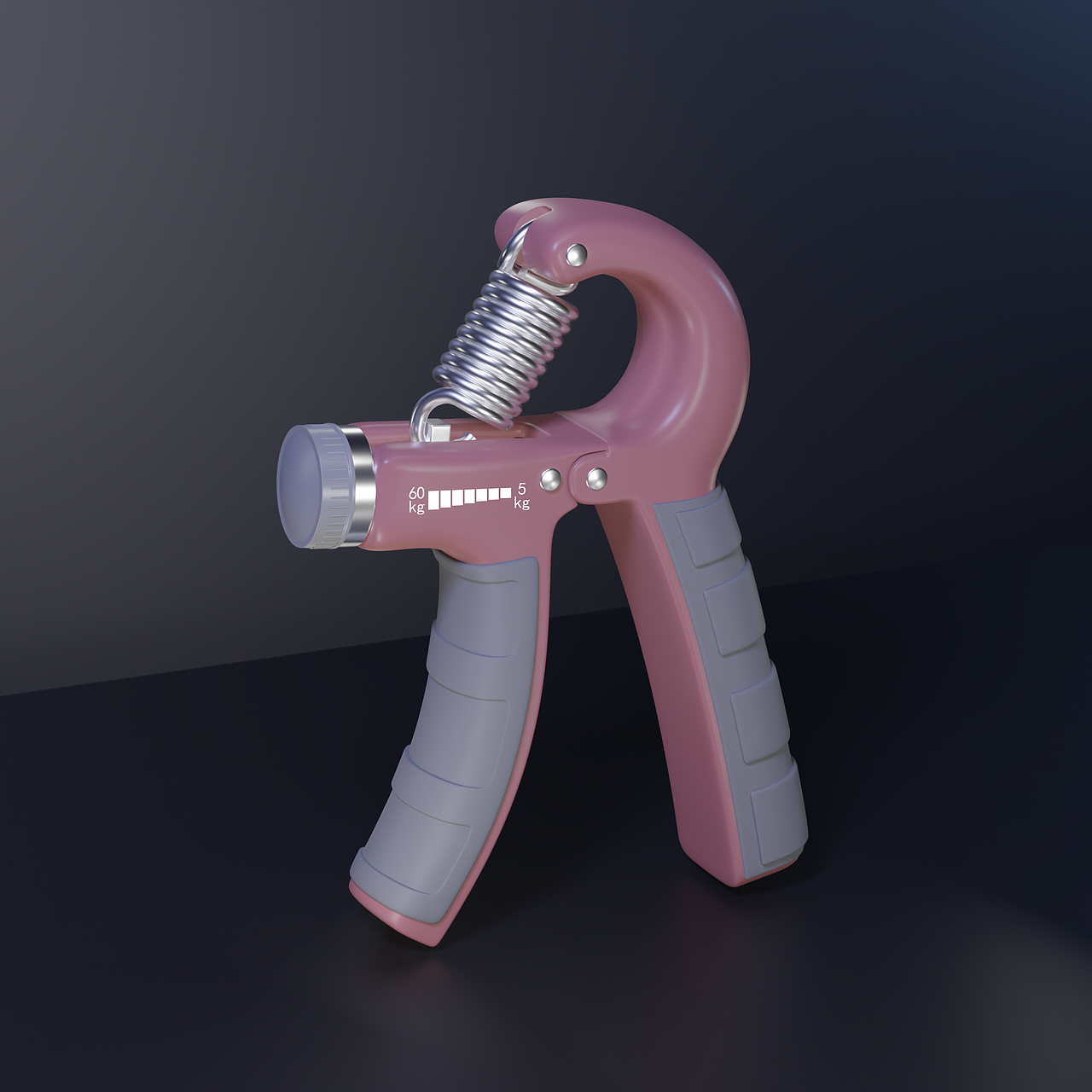 握力器建模渲染