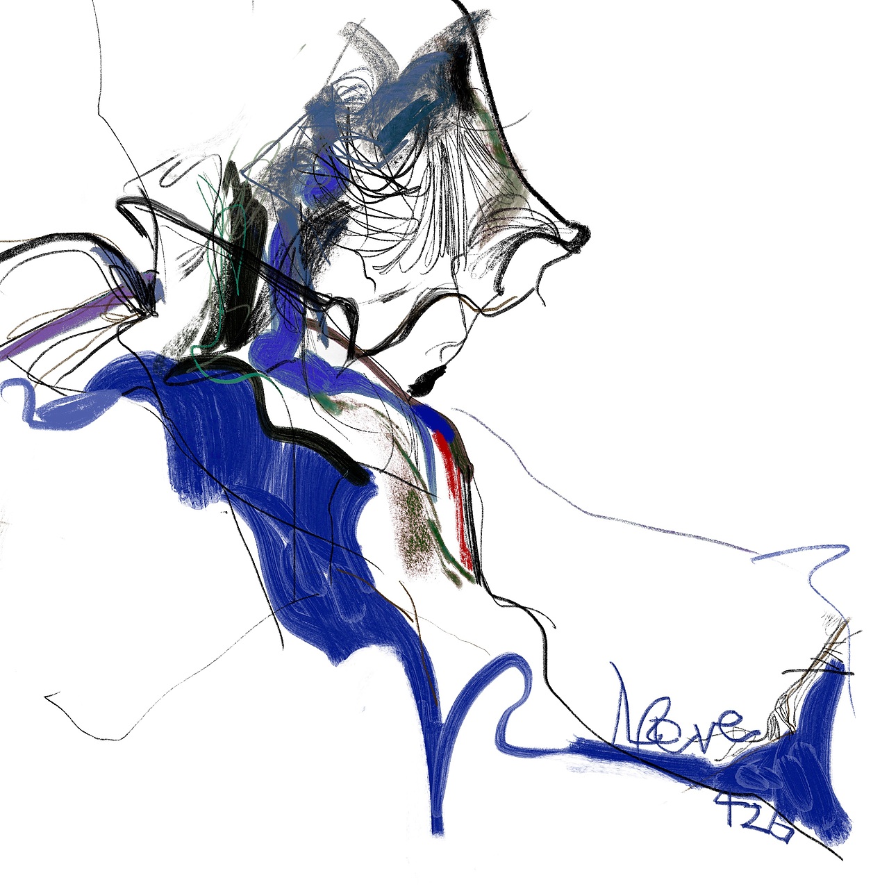 2020—2022年的绘画风格探索