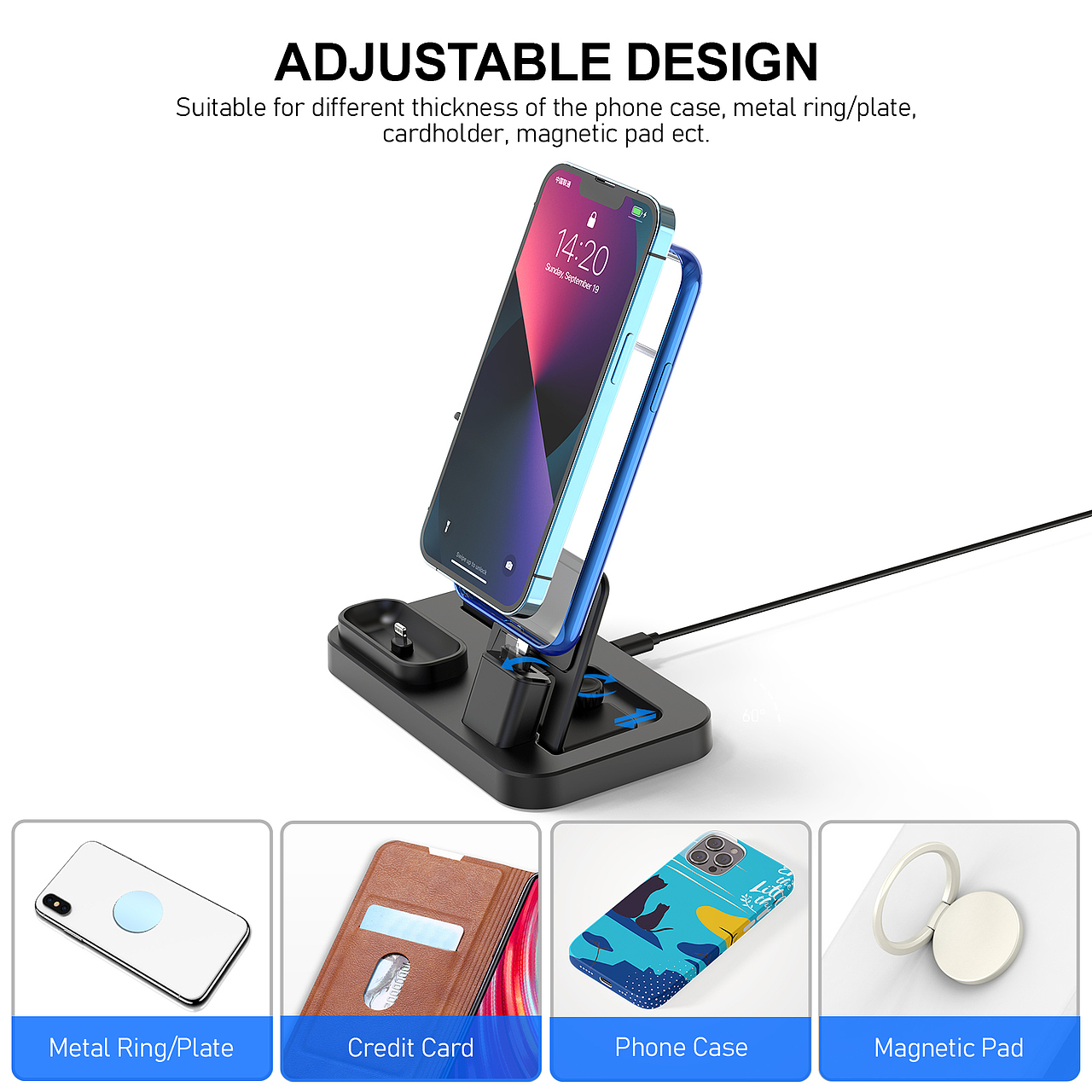 手机五合一充电器亚马逊套图