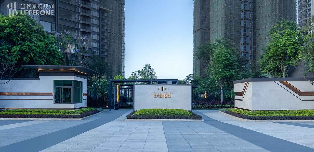 惠州颐安·天朗名庭景观设计实景