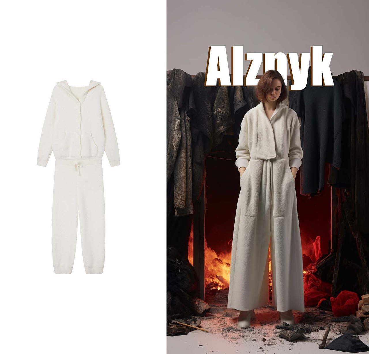 Al关键词|分享一组ai换装休闲复古风格