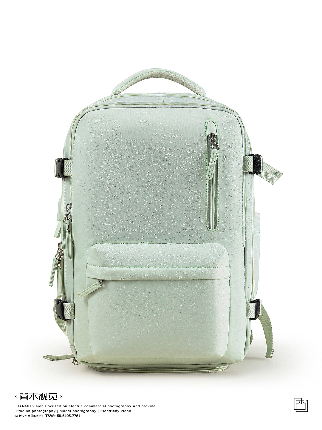 双肩包丨简木视觉 电脑包书包学生包箱包 电商产品摄影