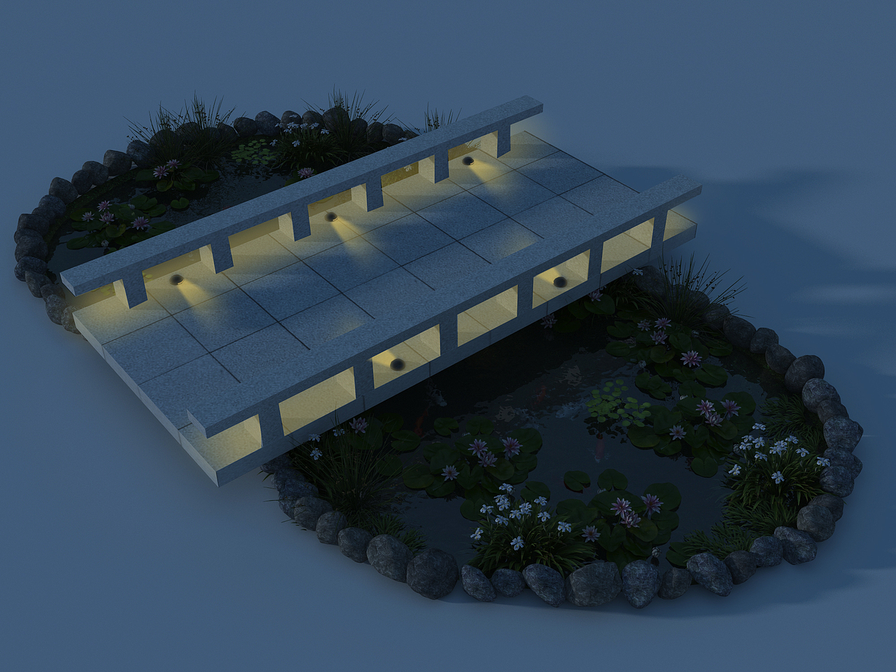 厂区亮化设计效果