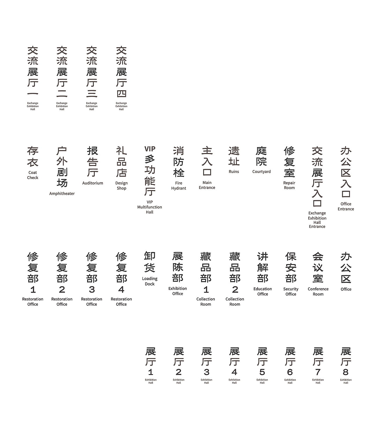 景德镇御窑博物馆导示 SIGNAGE OF JIK MUSEUM（图ZMjk5MDIyNTU2） - 其他空间 - 站酷设计师INWADESIGN原创素材 - 站酷ZCOOL