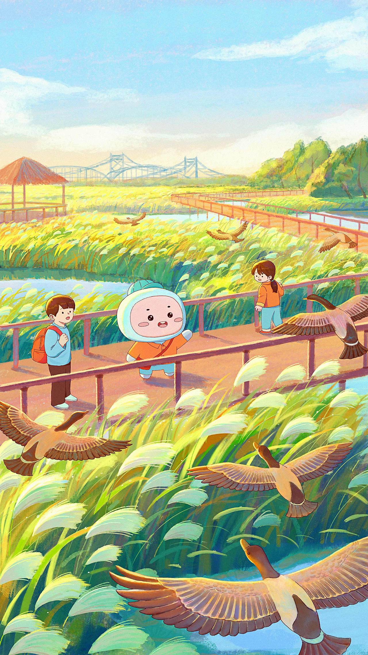 二十四节气插画（图ZMzQ1MDk3NzEy） - 商业插画 - 站酷设计师七鬼五二三原创素材 - 站酷ZCOOL