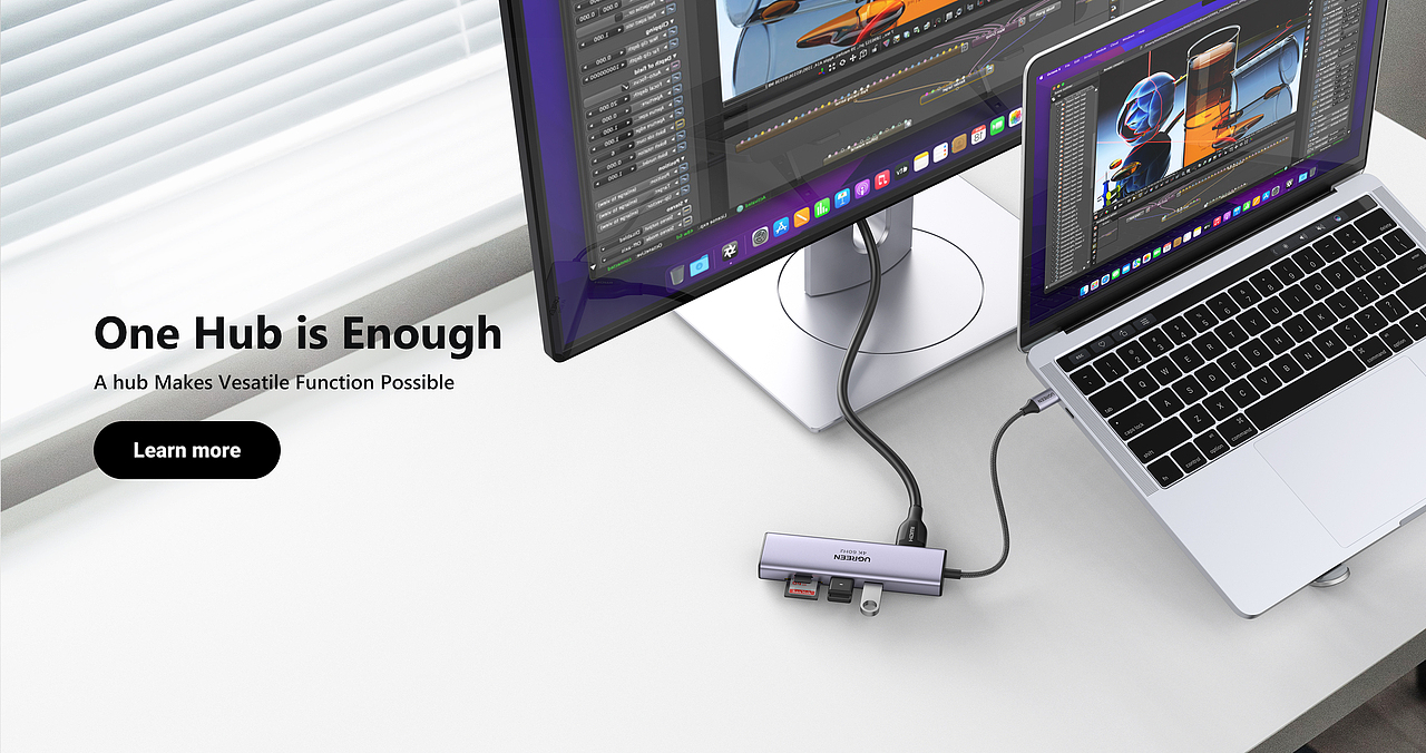 【UGREEN Product Rendering】（图ZMzEyOTI3ODE2） - 产品 - 站酷设计师微胖的橘猫原创素材 - 站酷ZCOOL