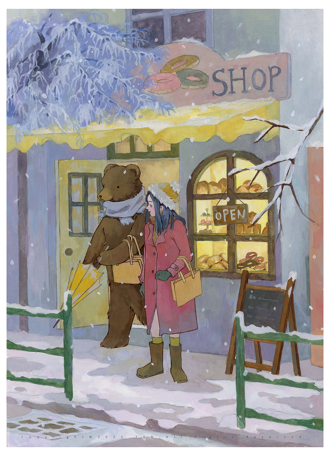 玫子与布熊日常