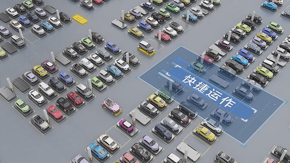 AGV智能机器人-智能立体车库