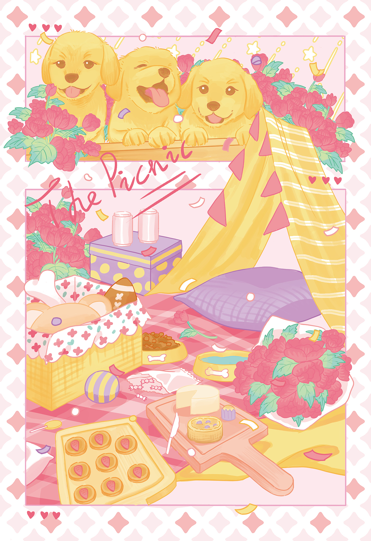 2020-2021插画作品（图ZMzM5ODg3OTI4） - 商业插画 - 站酷设计师镜从余原创素材 - 站酷ZCOOL