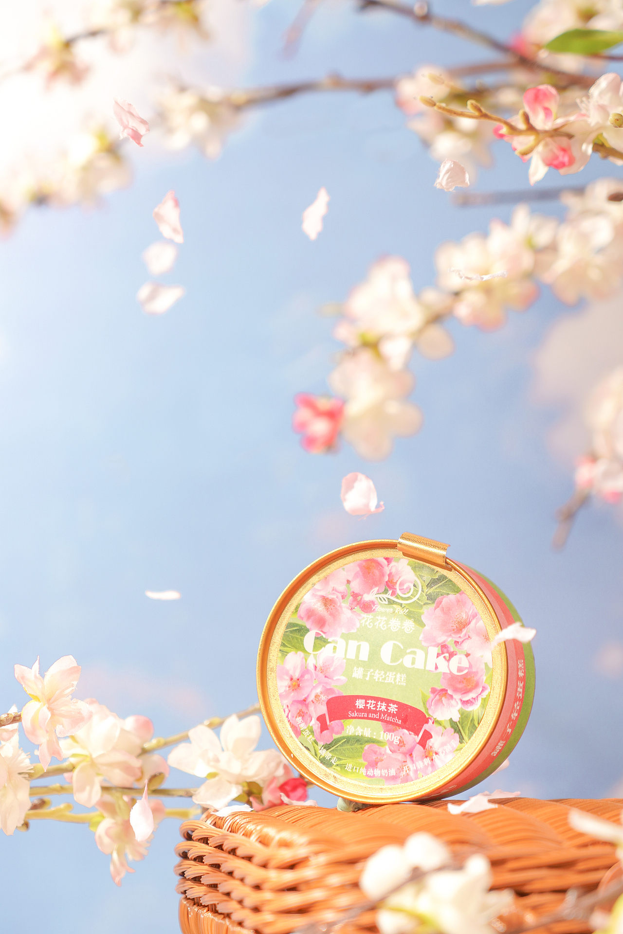 樱花季/罐子蛋糕/甜品烘培拍摄（图ZMzM4NDY5NDI4） - 产品摄影 - 站酷设计师盛関原创素材 - 站酷ZCOOL