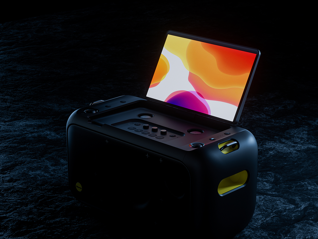 IKARAO | 智能K歌音响视觉升级渲染