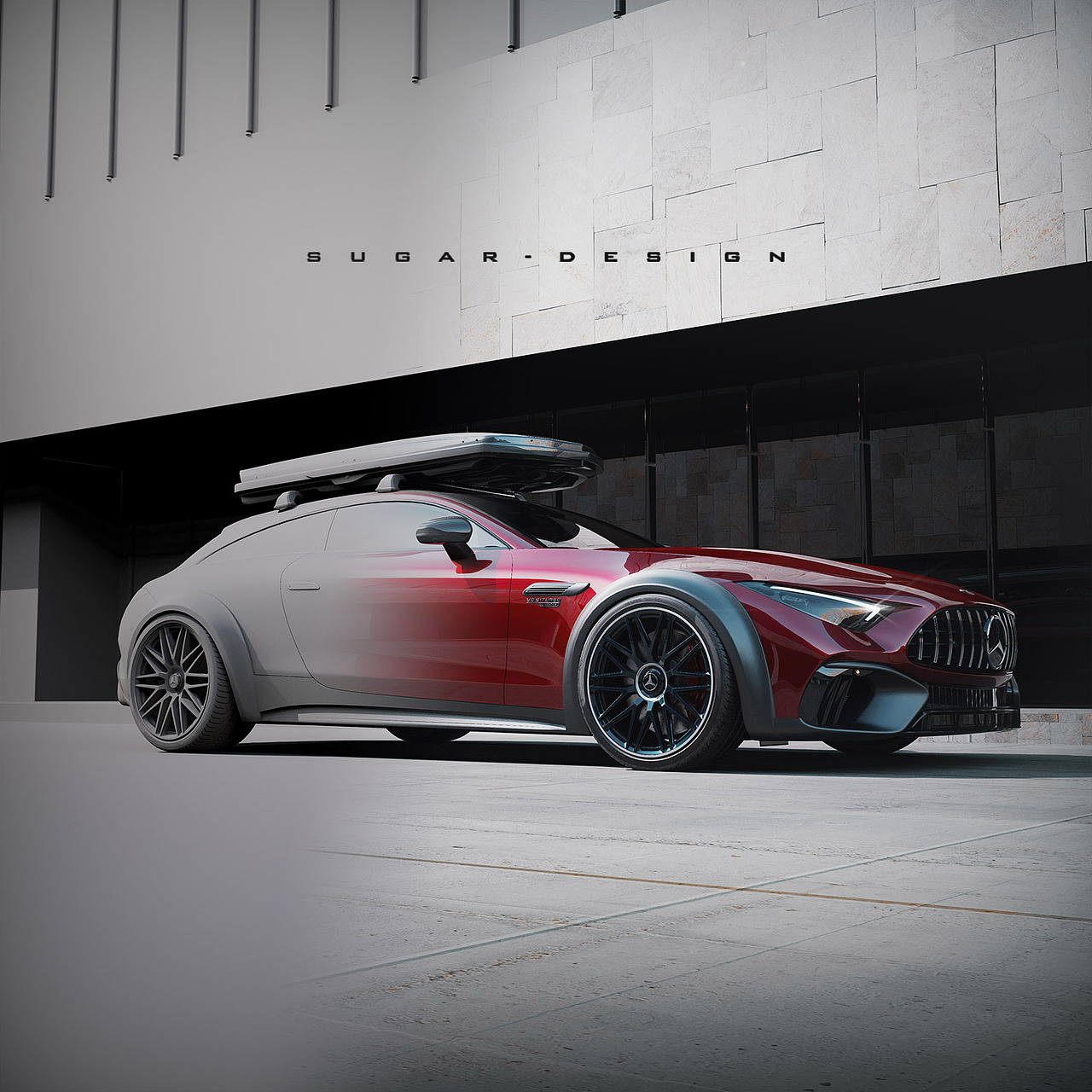 梅赛德斯-奔驰SL AMG双门猎跑车新车预览!