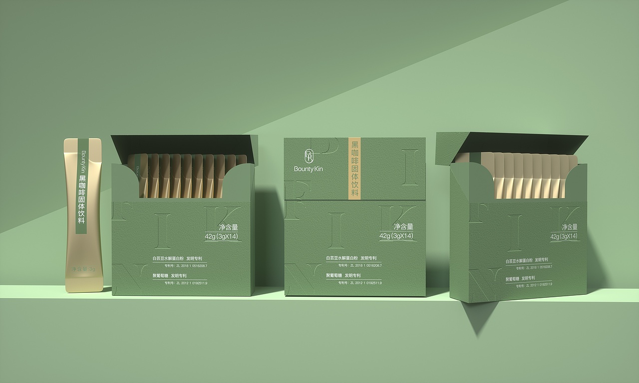 黑咖啡固体饮料