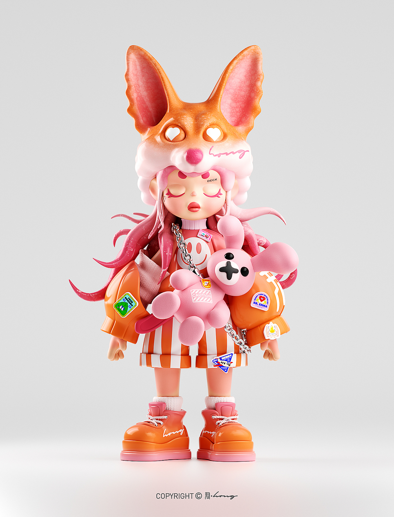 2023潮玩IP形象建模设计练习册（图ZMzU5NjAxMjA4） - 其他三维 - 站酷设计师宏君原创素材 - 站酷ZCOOL