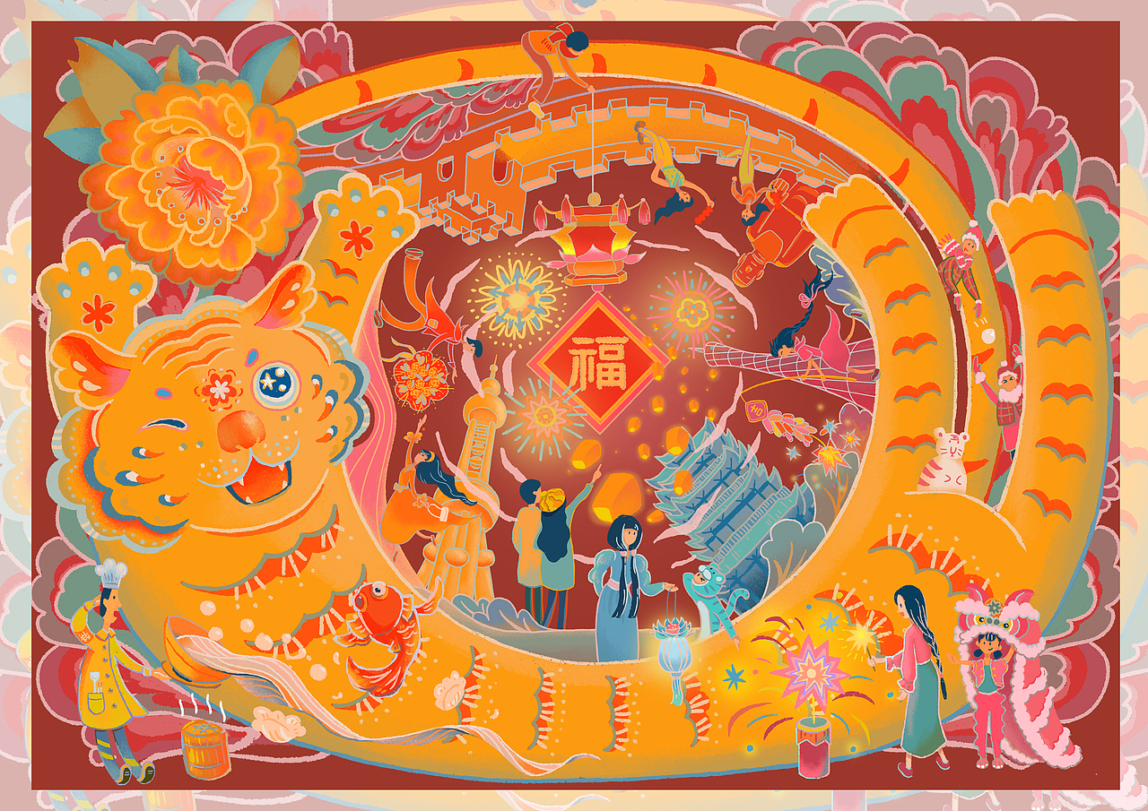 2021-2022春插画作品集（图ZMjk5MTg5NjQ4） - 商业插画 - 站酷设计师HBei大贝原创素材 - 站酷ZCOOL