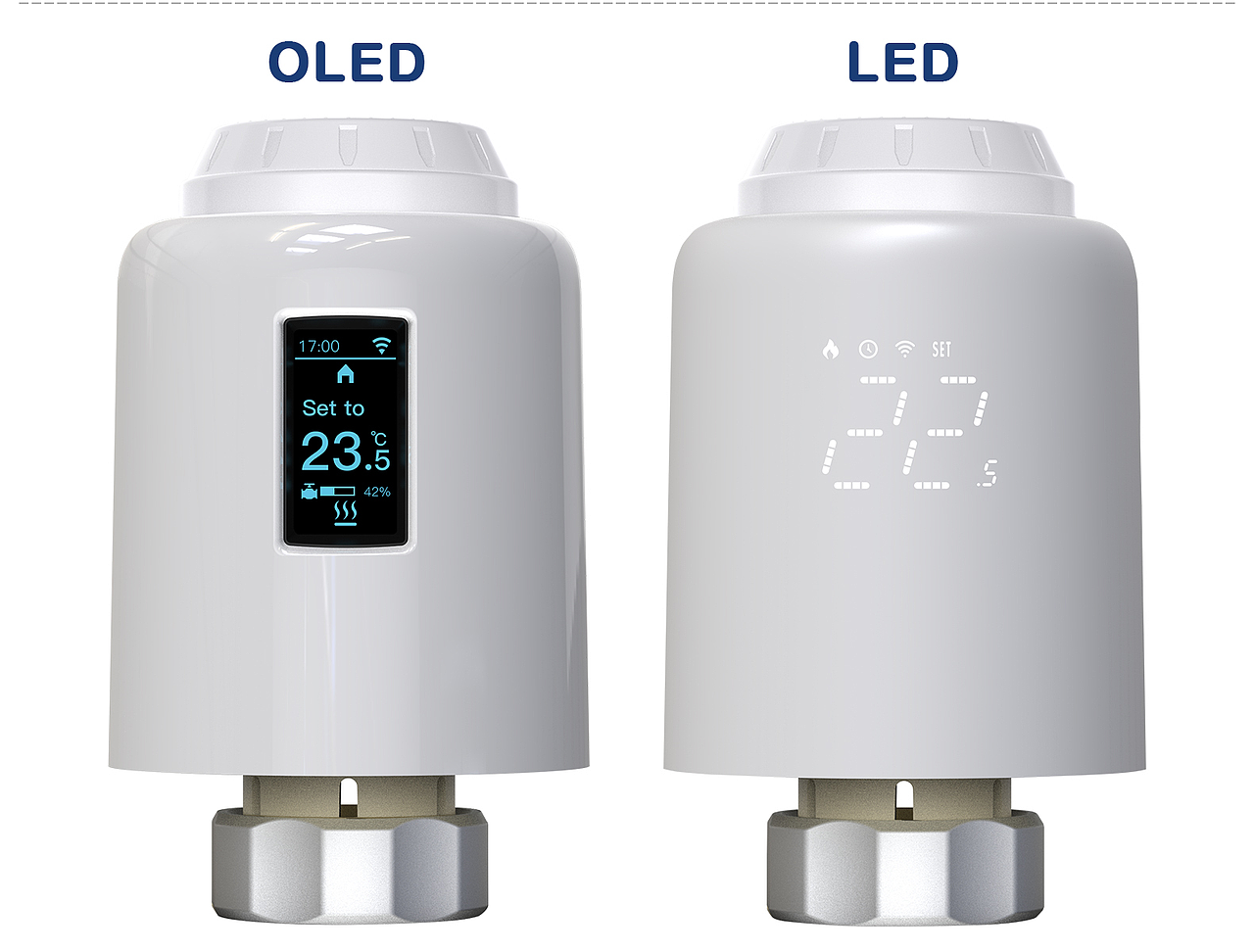 智能TRV暖气片控制器