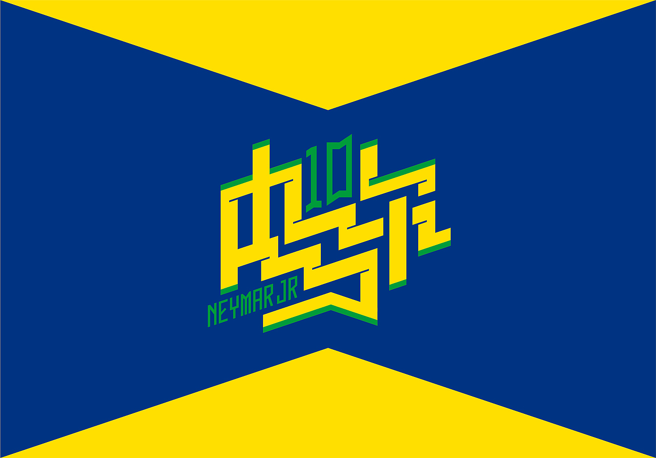 字体设计——世界杯诸神归位（图ZMzI3MzU2NTg0） - 字体/字形 - 站酷设计师喻振强原创素材 - 站酷ZCOOL