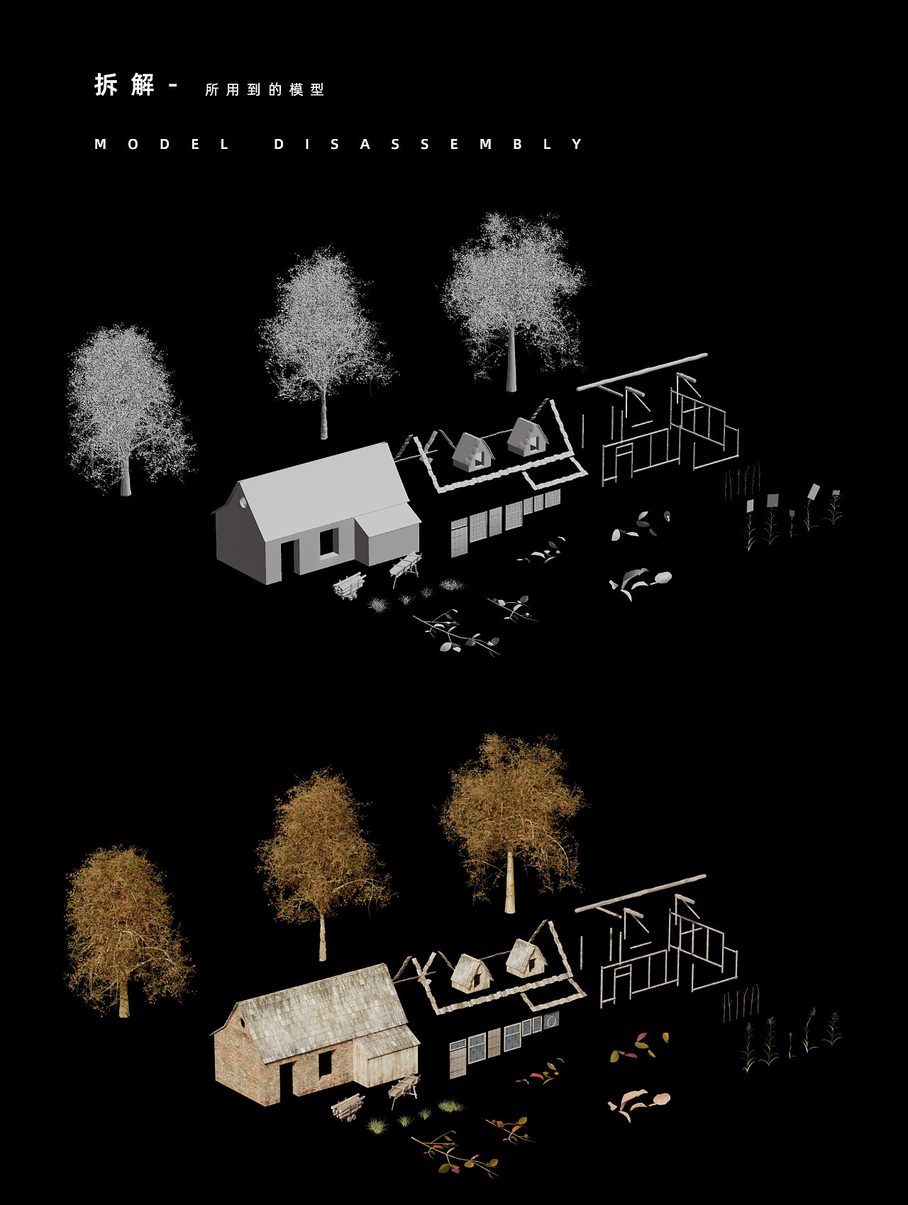 一个农场的案例，哒 哒 哒 滴 哒 哒（图ZMjk5MTkwNTMy） - 场景 - 站酷设计师佬冬瓜原创素材 - 站酷ZCOOL