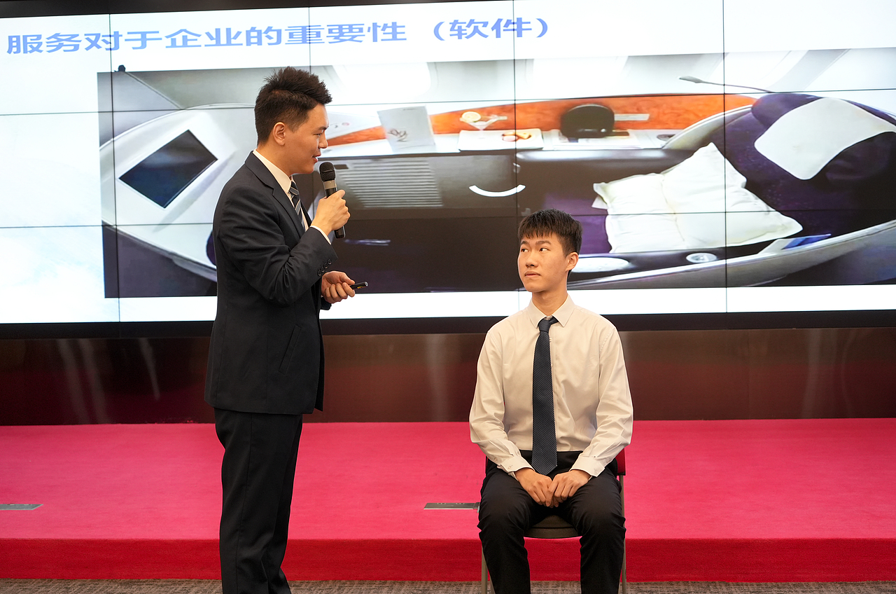 兴业银行礼仪培训拍摄