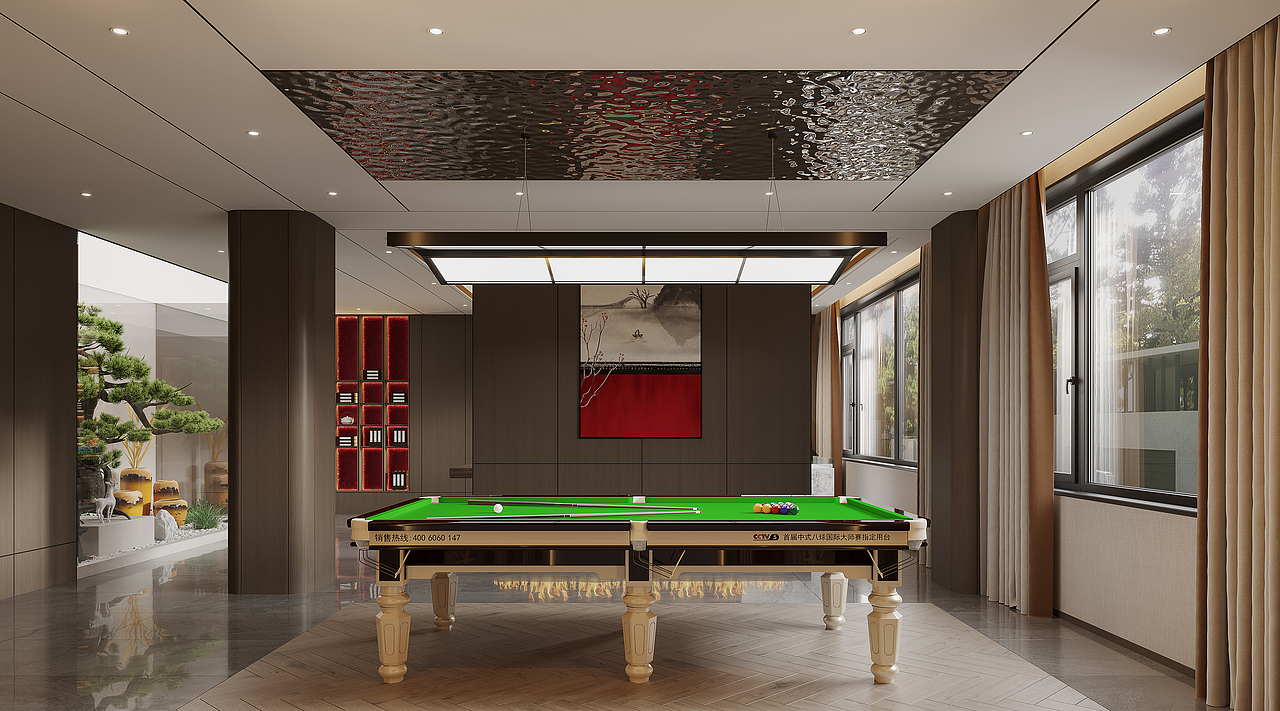 高端会所-新中式风格（图ZMzExMTc3NTky） - 家装设计 - 站酷设计师长春爵味创意表现原创素材 - 站酷ZCOOL